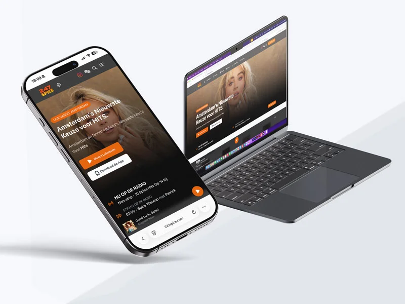 Nieuwe website 247Spice!