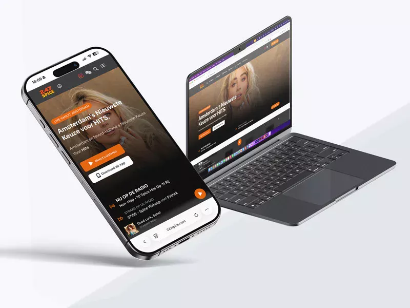 Nieuwe website 247Spice!